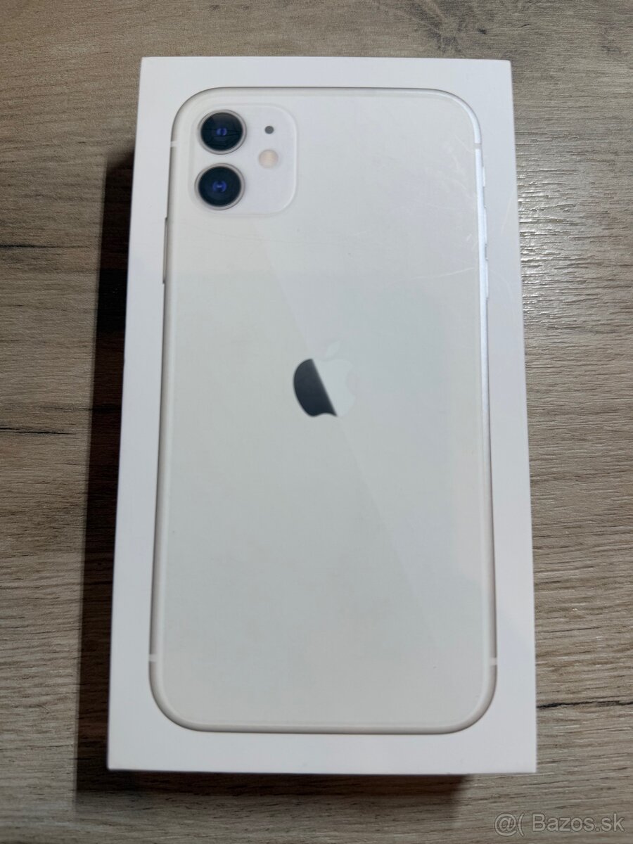 iPhone 11 biely 128GB krabica