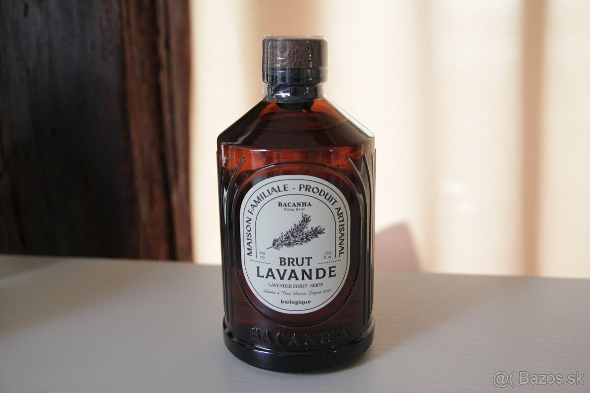 Organický Levandulový Syrup z Francúzska - 400ml