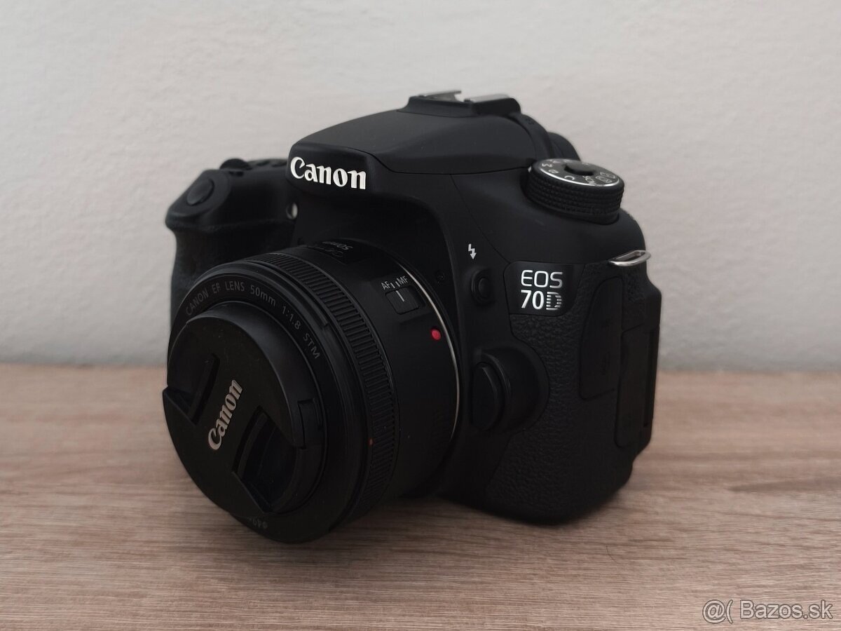 Canon EOS 70D, Canon EF 50mm f/1,8 STM