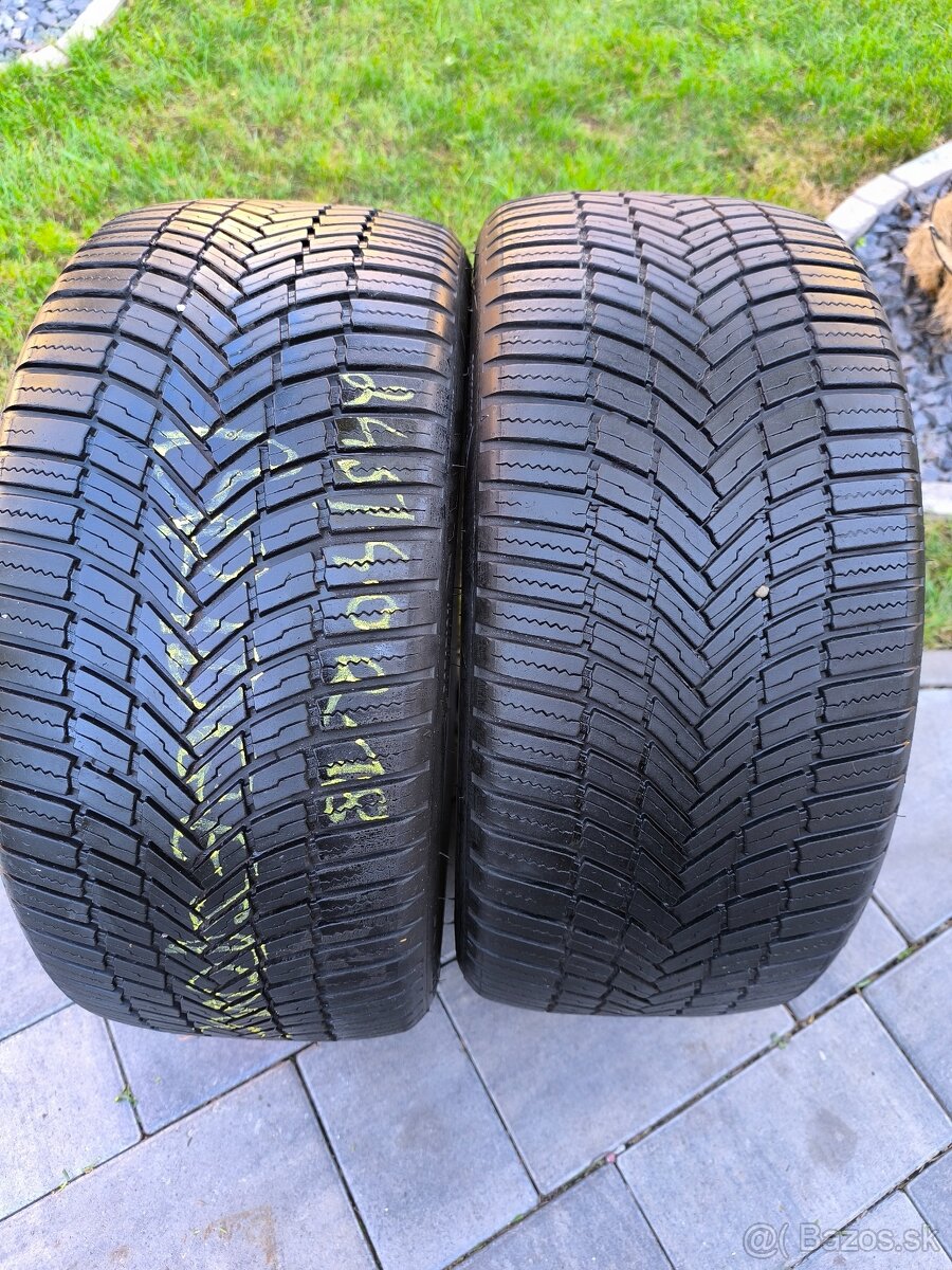 245/40 R18 Bridgestone celoročne pneumatiky 2ks❄️❄️❄️