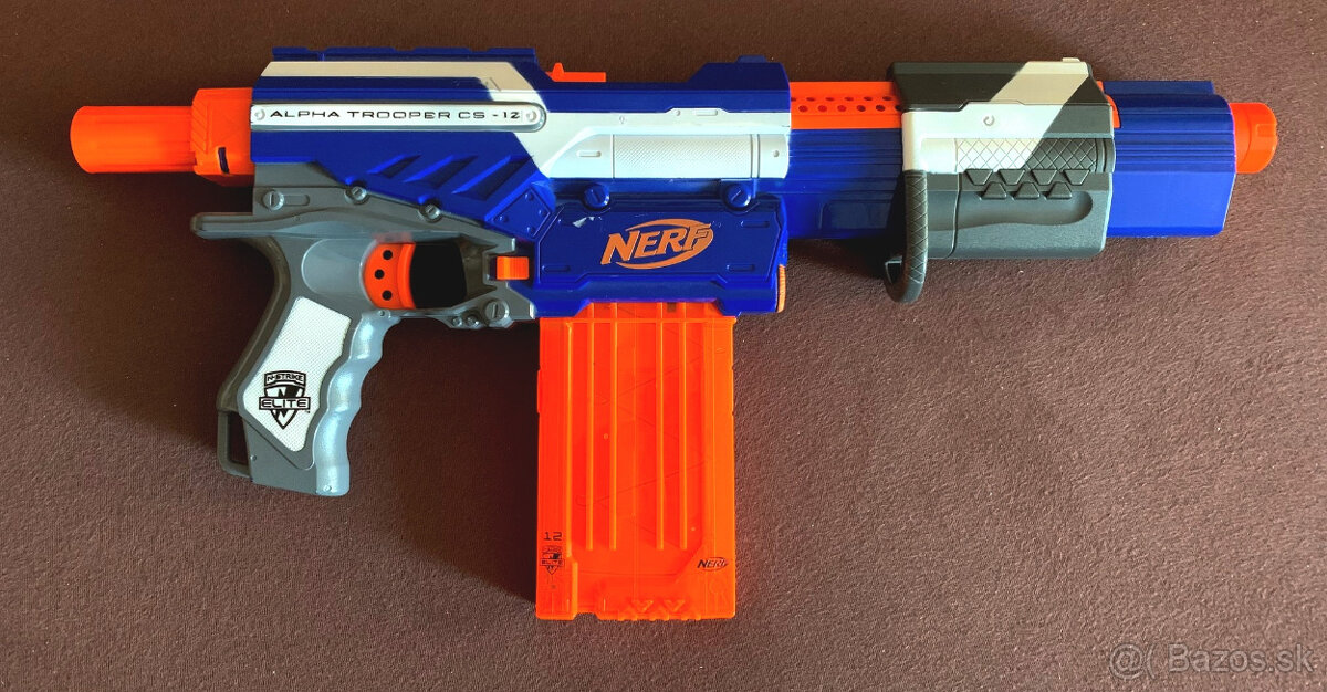 Detská pištoľ Nerf Alpha Trooper CS-12