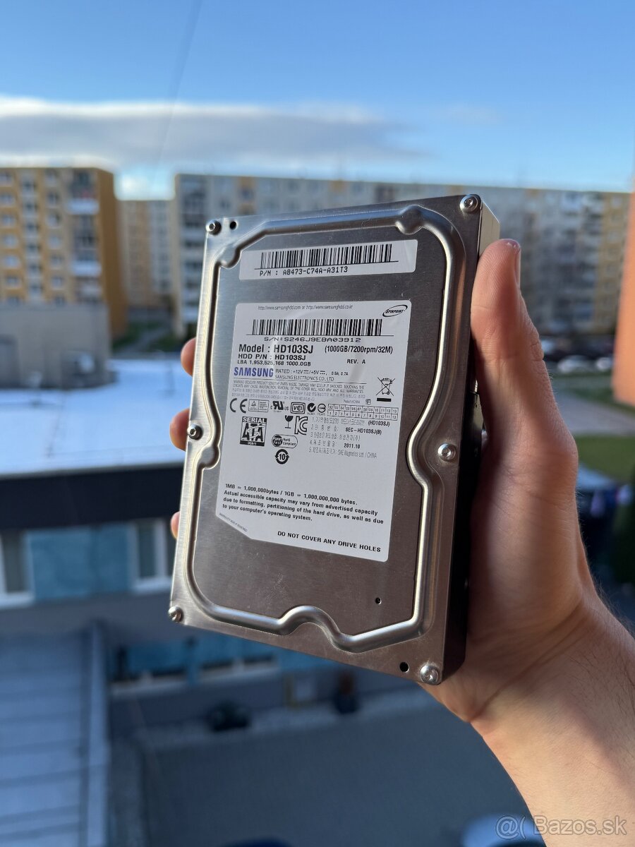 SAMSUNG Harddisk HDD 1000GB/ 1TB