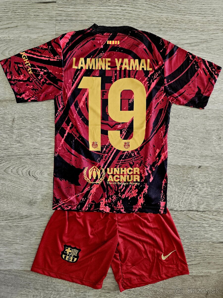 Detský futbalový dres _ Lamine Yamal