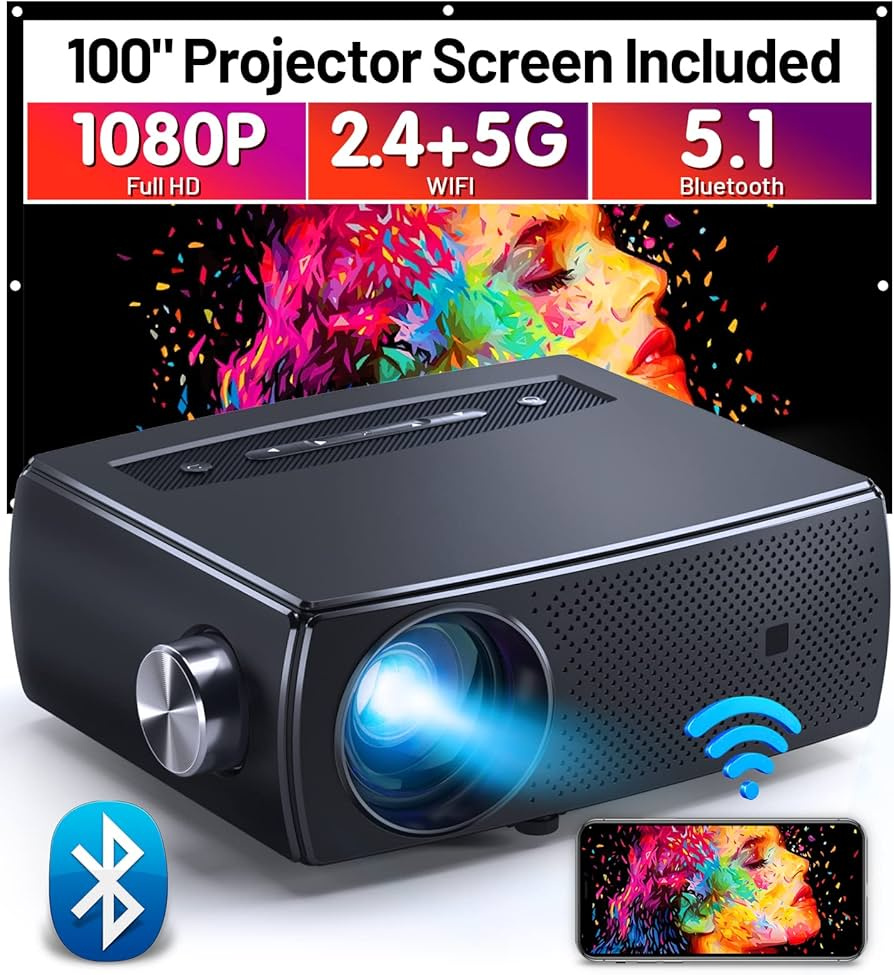 led projektor wifi bluetooth miracast DLNA