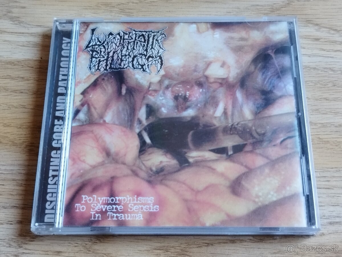 TORSOFUCK/LYMPHATIC PHLEGM - 2002 split CD -FIRST PRESS-