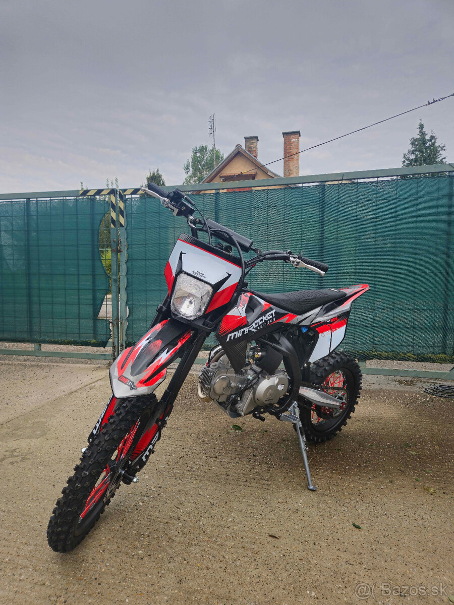 Predám pitbike dorado 125cc 17/14 + el. startovanie