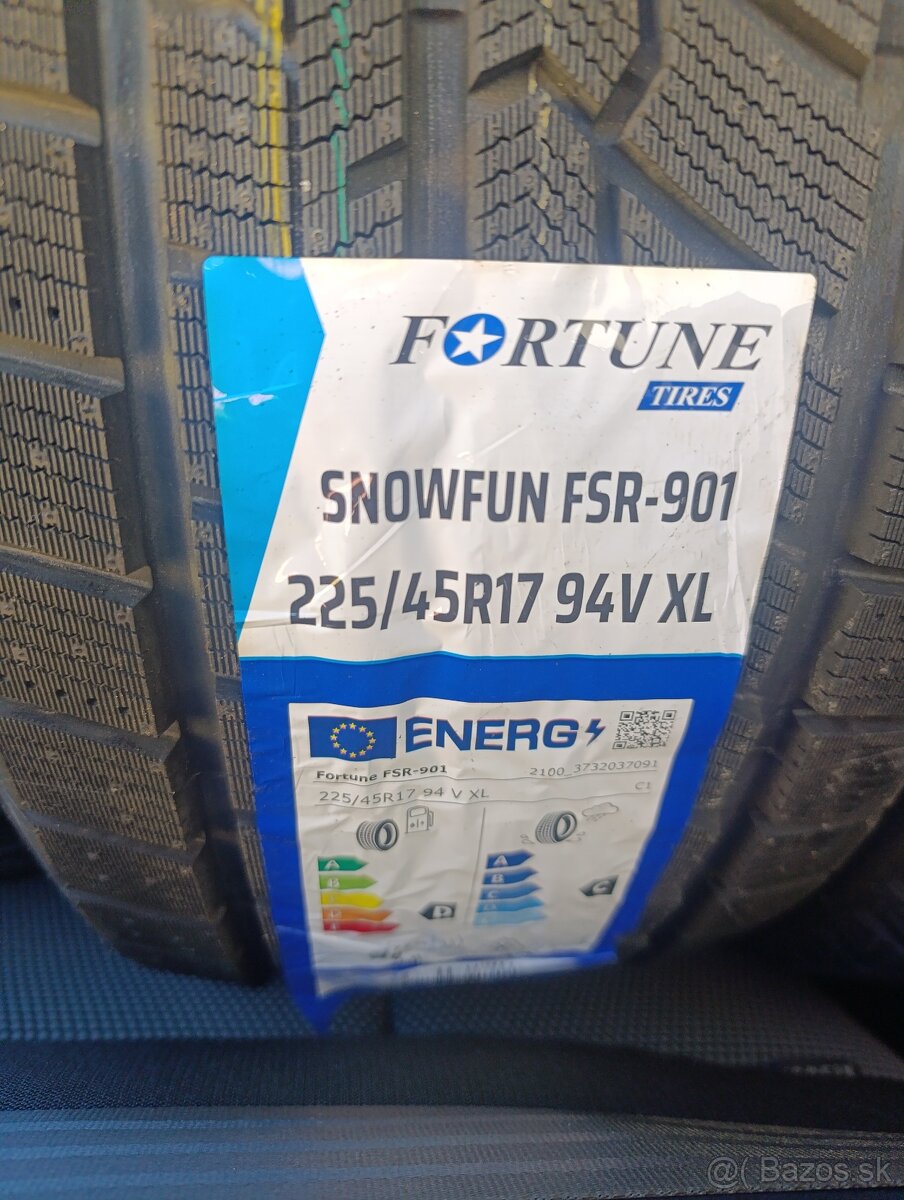 NOVE zimné pneu 225/45R17 94V XL Fortune.....CENA 58€/1KS