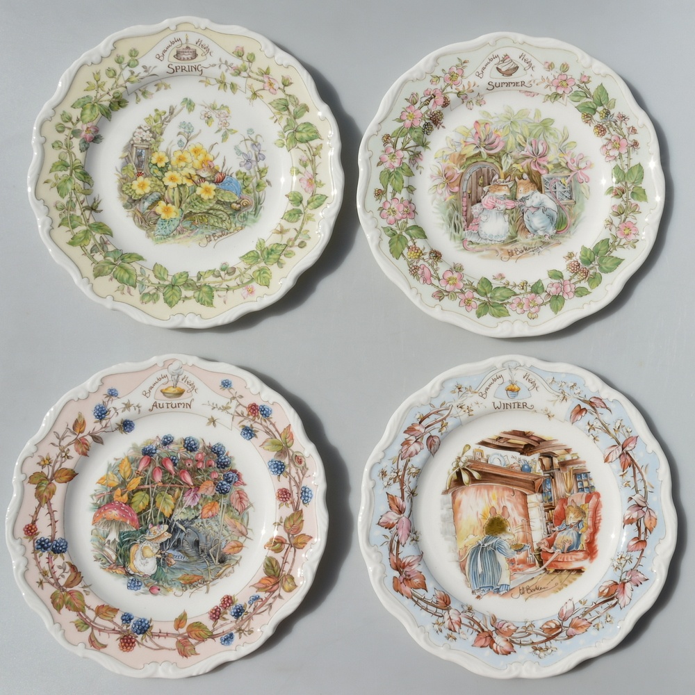 ROYAL DOULTON - 4 ročné obdobia - porcelánové taniere