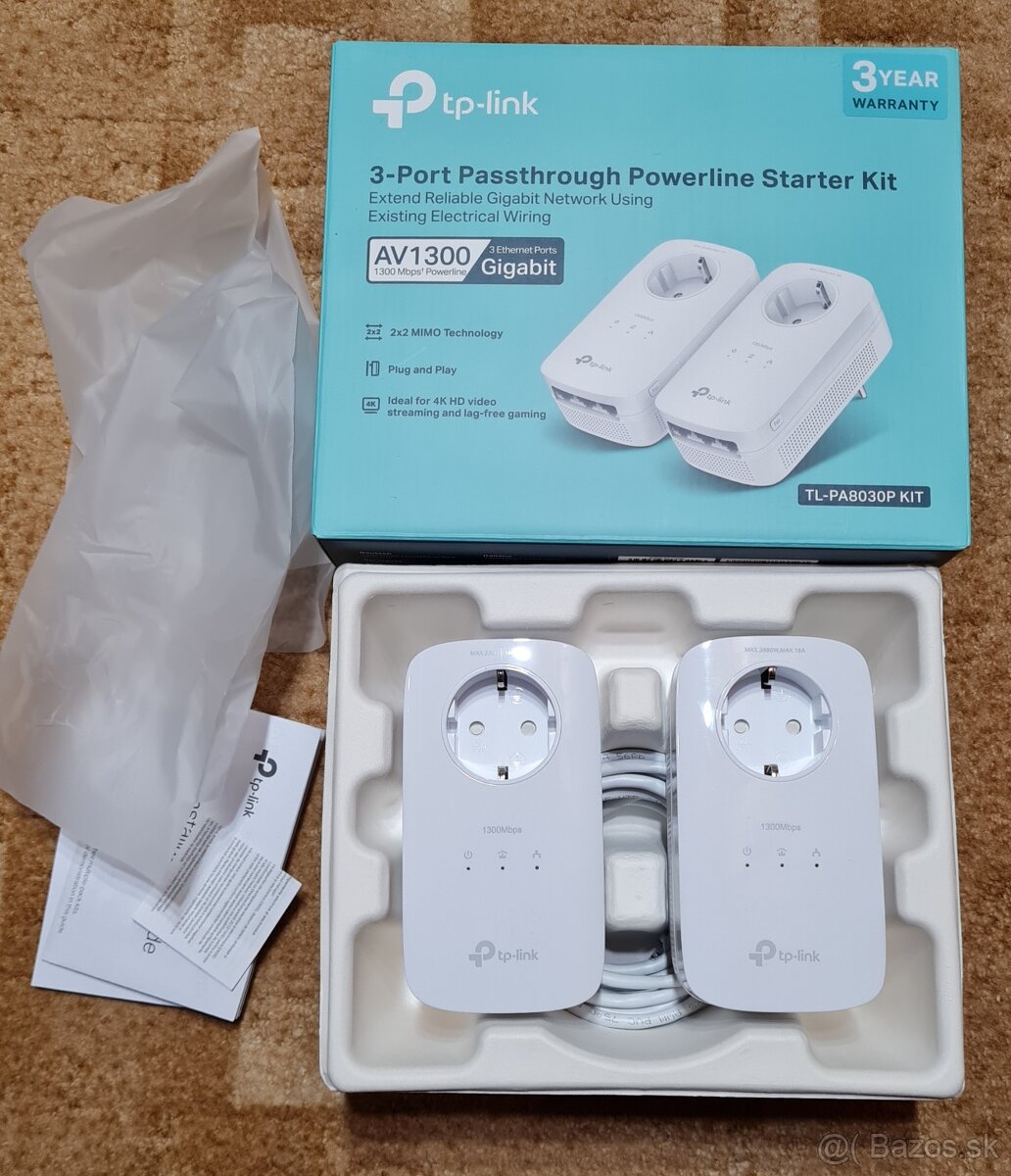 Powerline TP-Link TL-PA8030P KIT