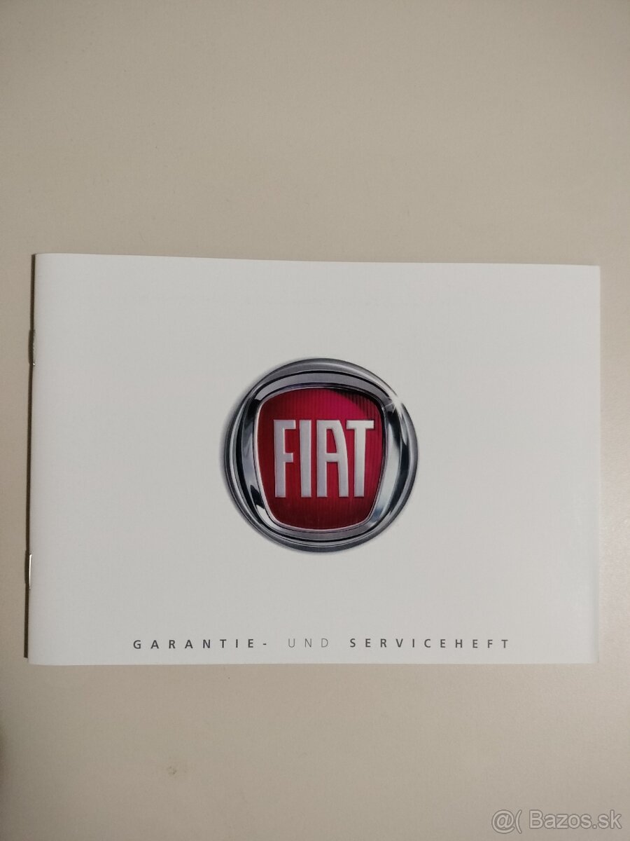 Fiat servisná knižka