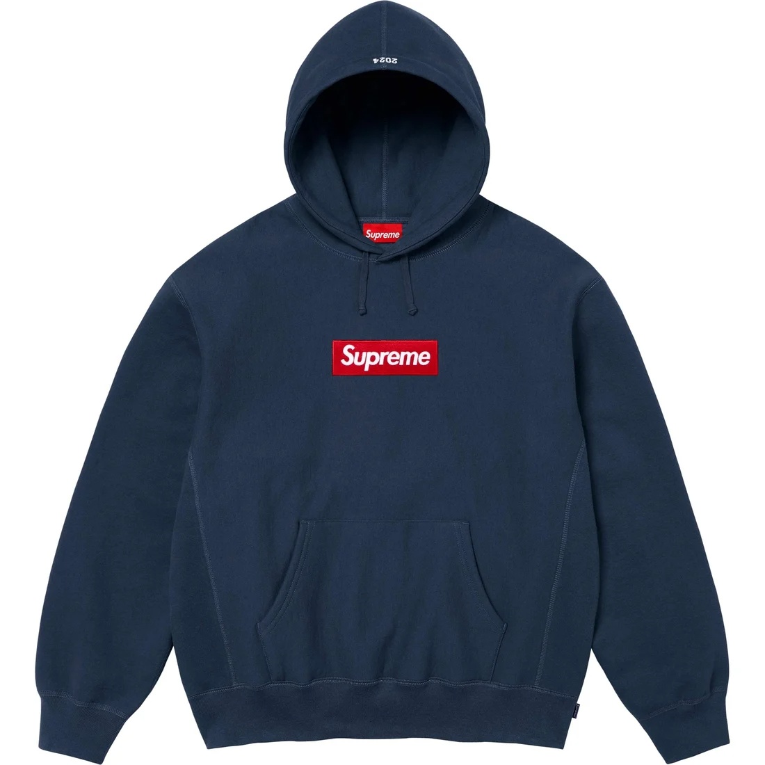 Supreme Box Logo Navy FW24