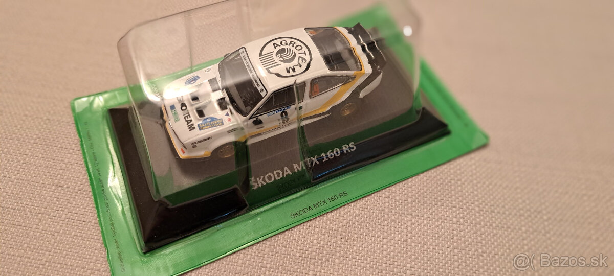 De Agostini Škoda MTX 160 RS, mierka 1:43