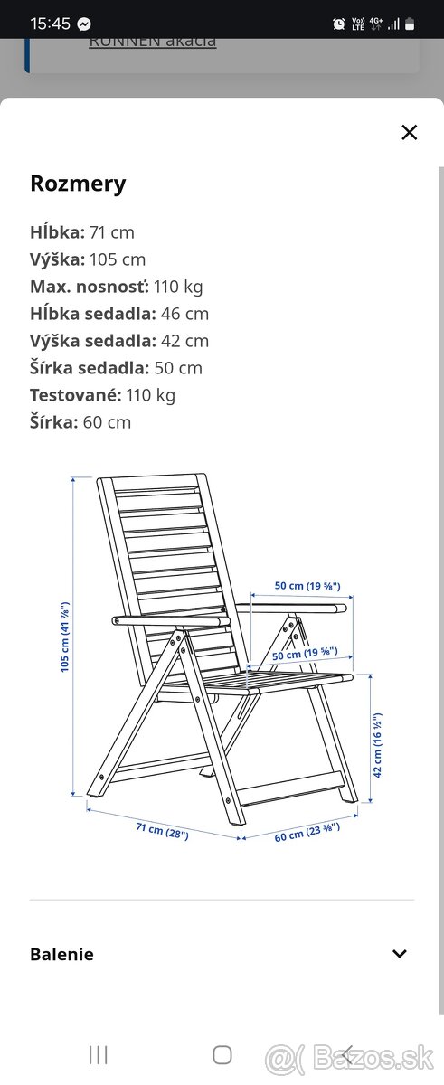 Stolicky Ikea NÄMMARÖ