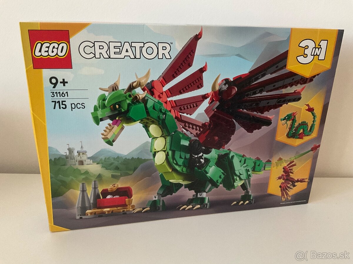 LEGO® Creator 3 v 1 31161 Stredoveký drak