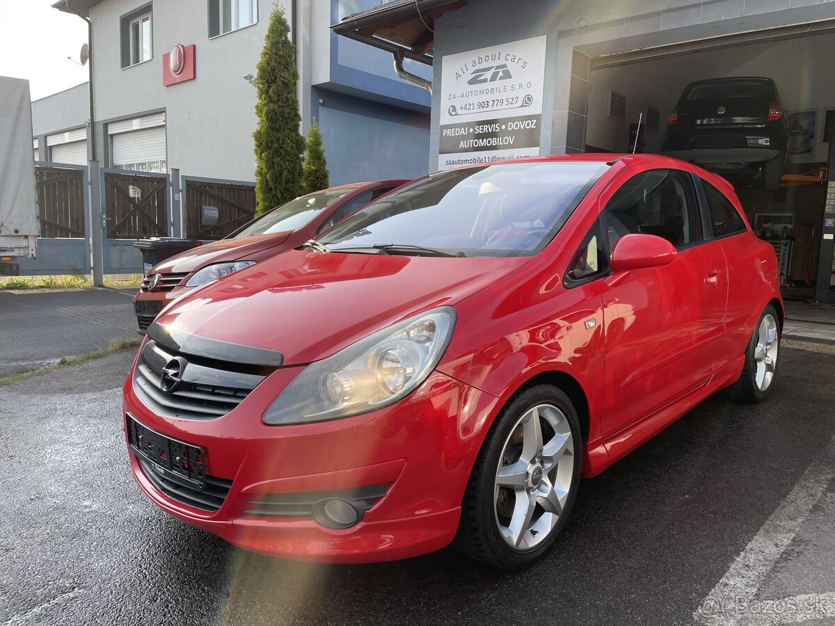 Opel Corsa GSi 1,6 Turbo 110kw 6-rychlostny manual