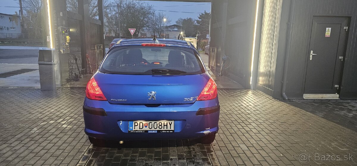 Peugeot 308 2010 rok 1.6 88kw 196.130km benzin