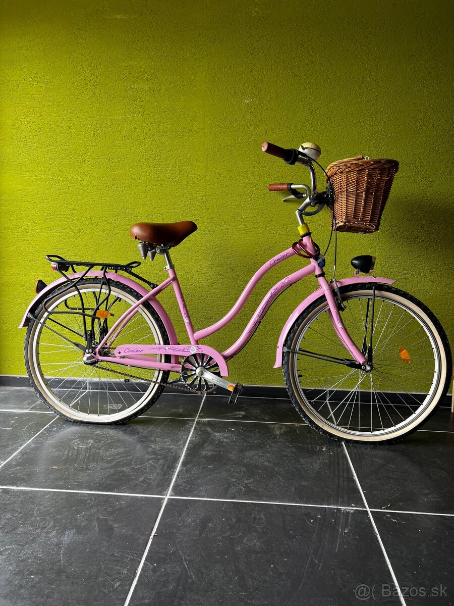 Cruiser Mestky bicykel