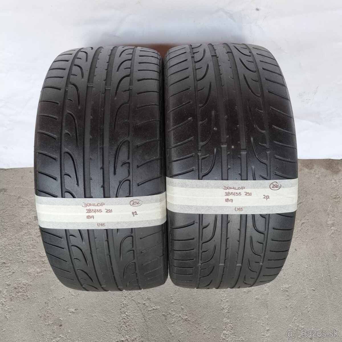 Letné pneumatiky 285/35 R21 DUNLOP DOT1817