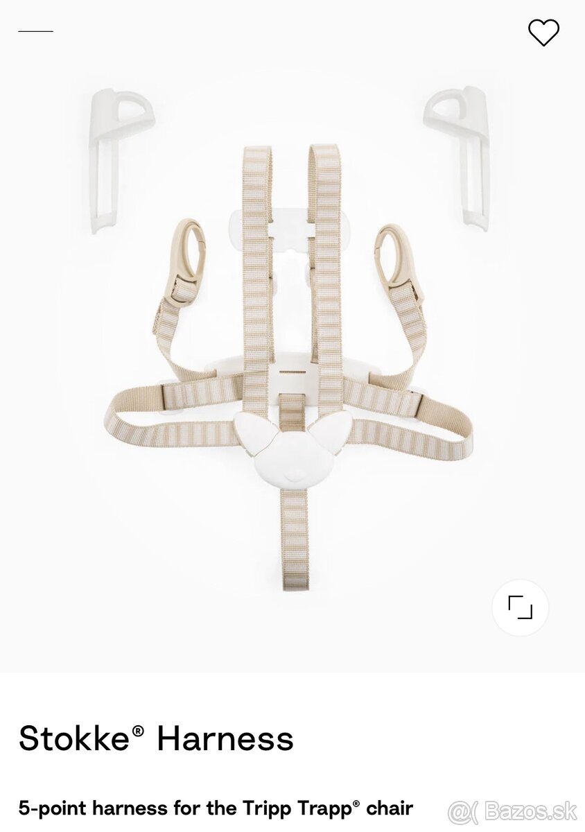 Stokke Harness bezpečnostné popruhy Tripp Trapp