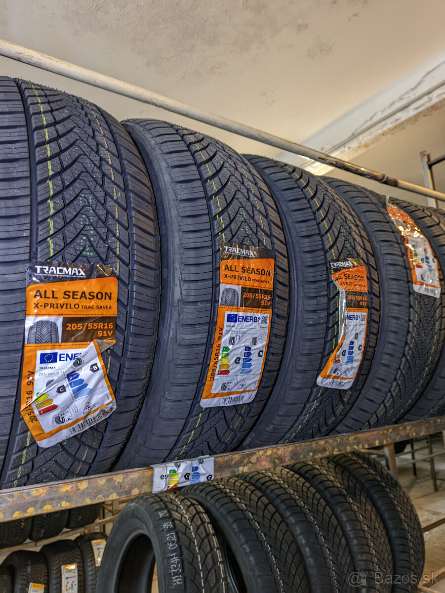 205/55 R16 Tracmax TracSaver 91V Celoročné 0524