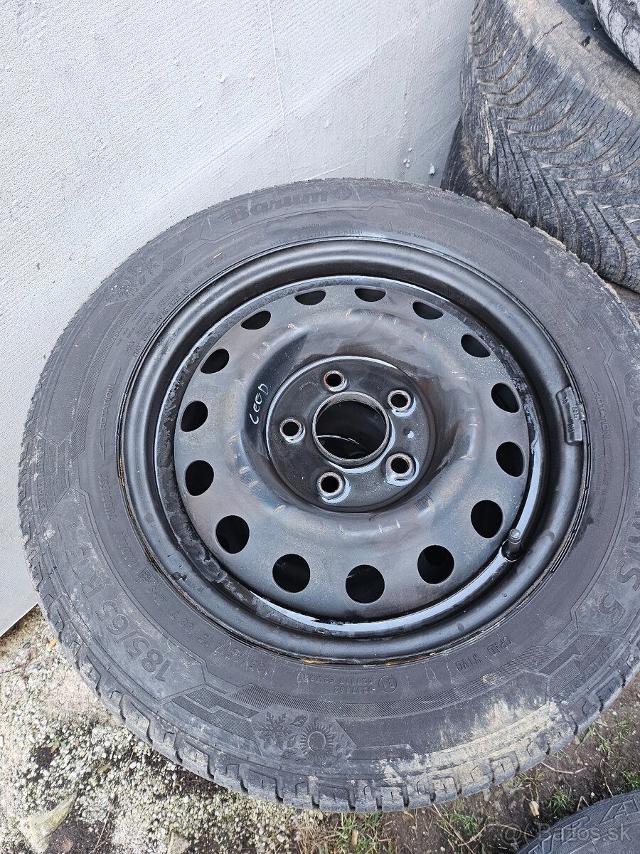 Predám plechove disky 5x114.3 185/65 R15