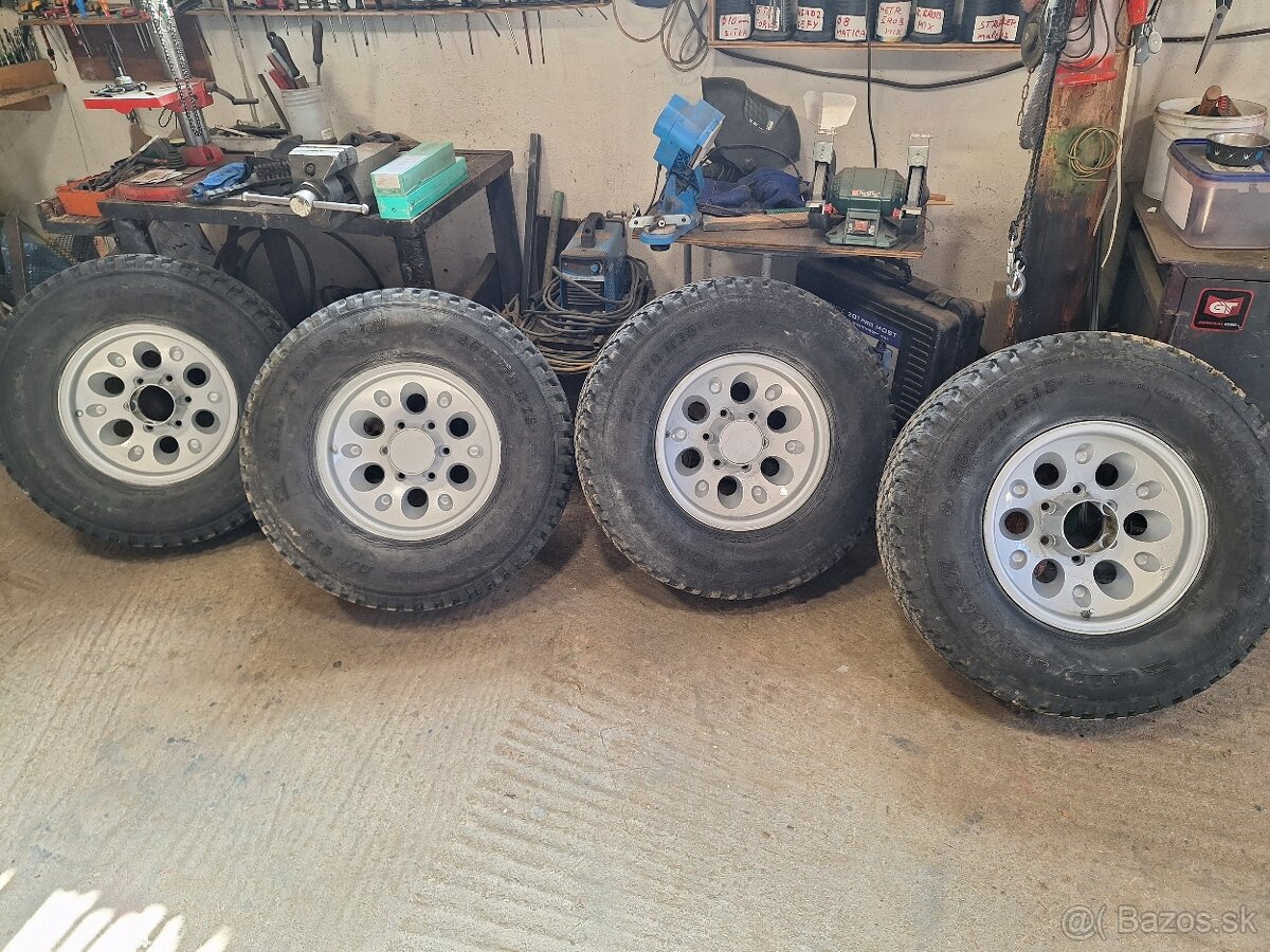 Predam Elektrony 6x139,7 R15 na 4x4 offroad