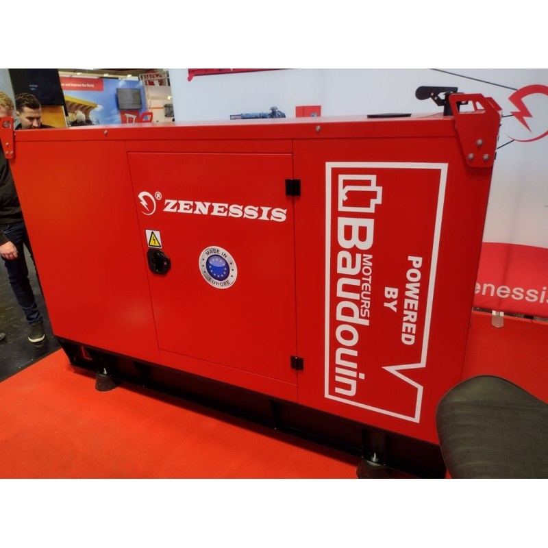 elektrocentrála ZENESSIS - ESE 44 TBI diesel BAUDOUIN 35 kW