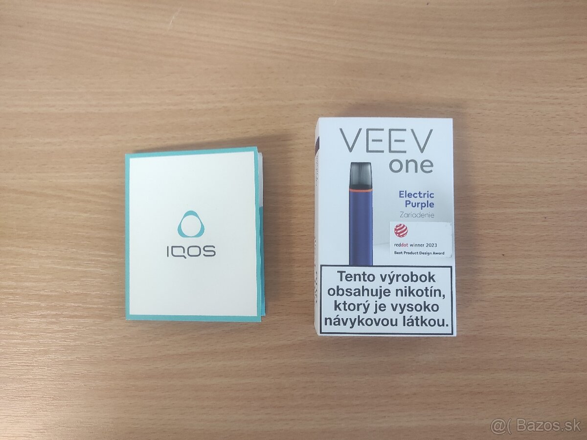 VEEV ONE VAPE, ELECTRIC PURPLE + Náplň