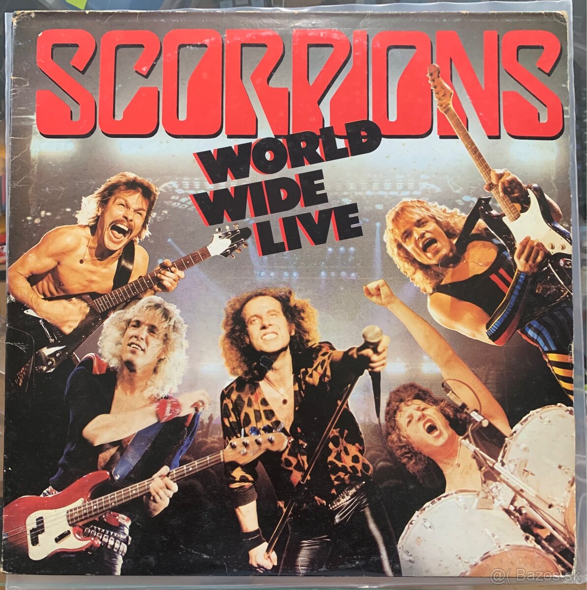 LP platňa SCORPIONS - WORLD WIDE LIVE (1985)