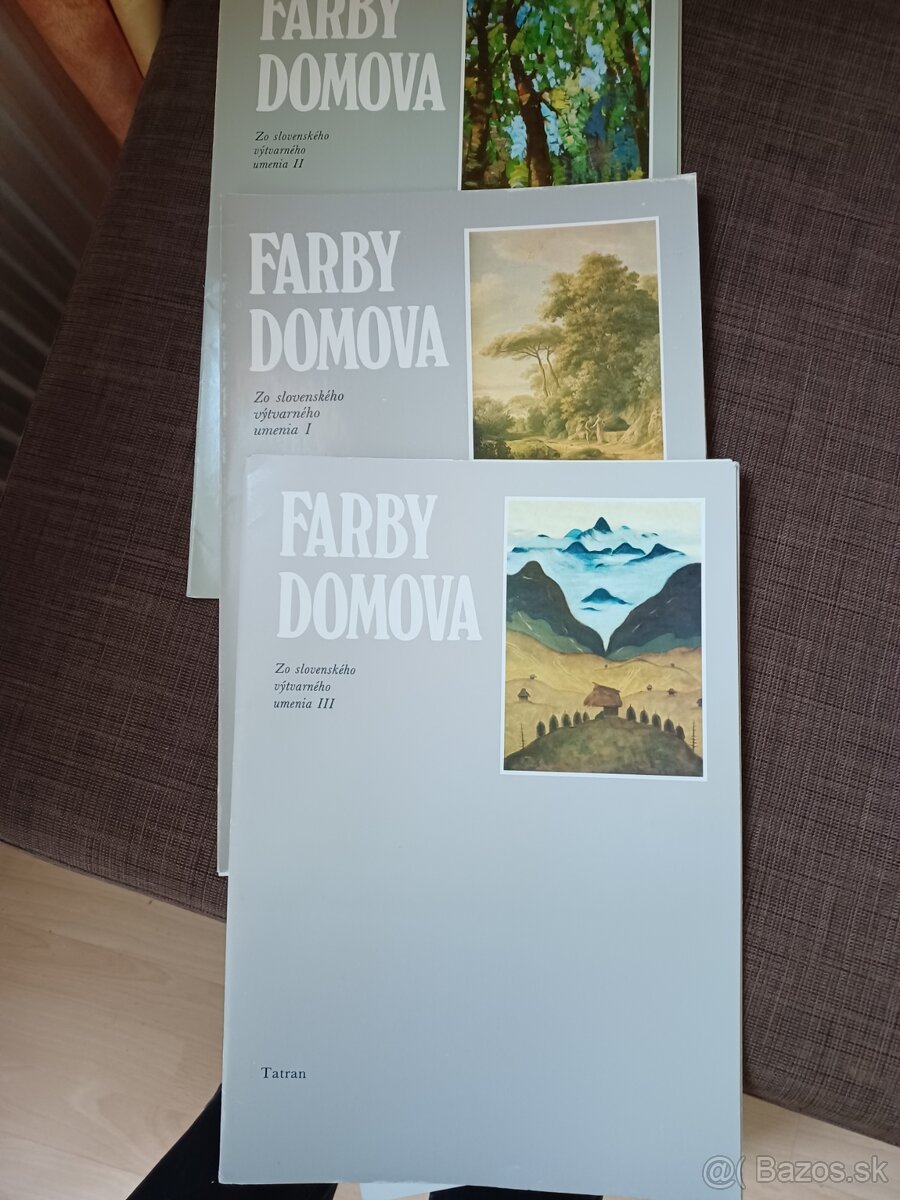 Predam dokumenty Fondu Slov. vytvarneho  umenia   - Farby do