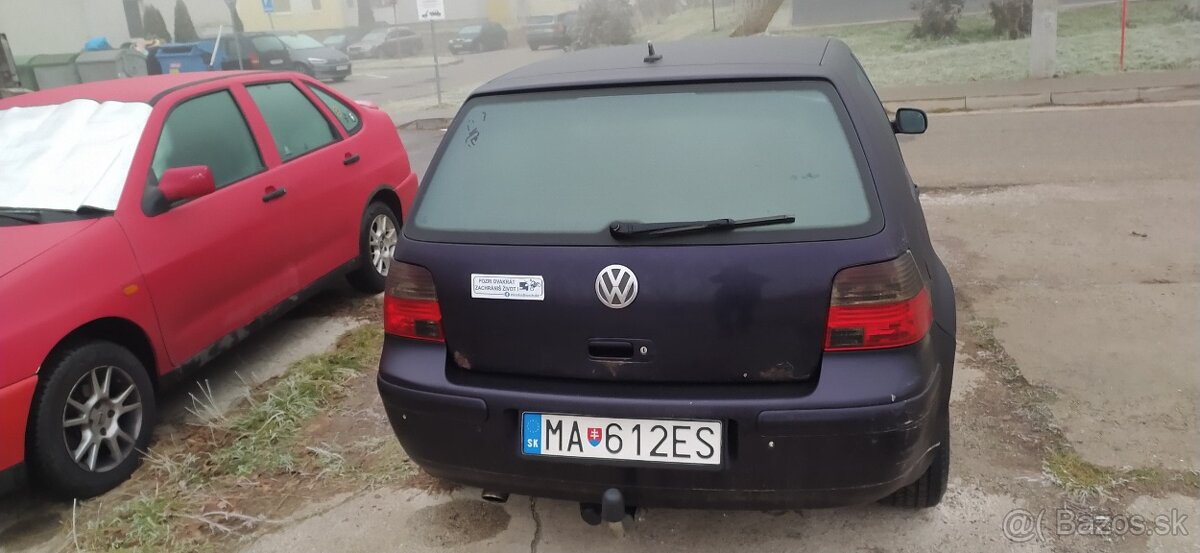 Predám w golf 4 1,9 74Kw