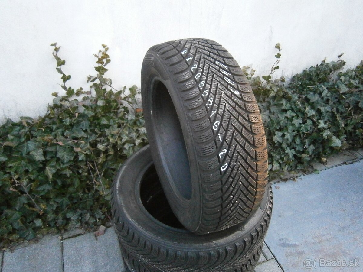 Predám 4x zimné pneu Pirelli 205/55 R16 91HXL