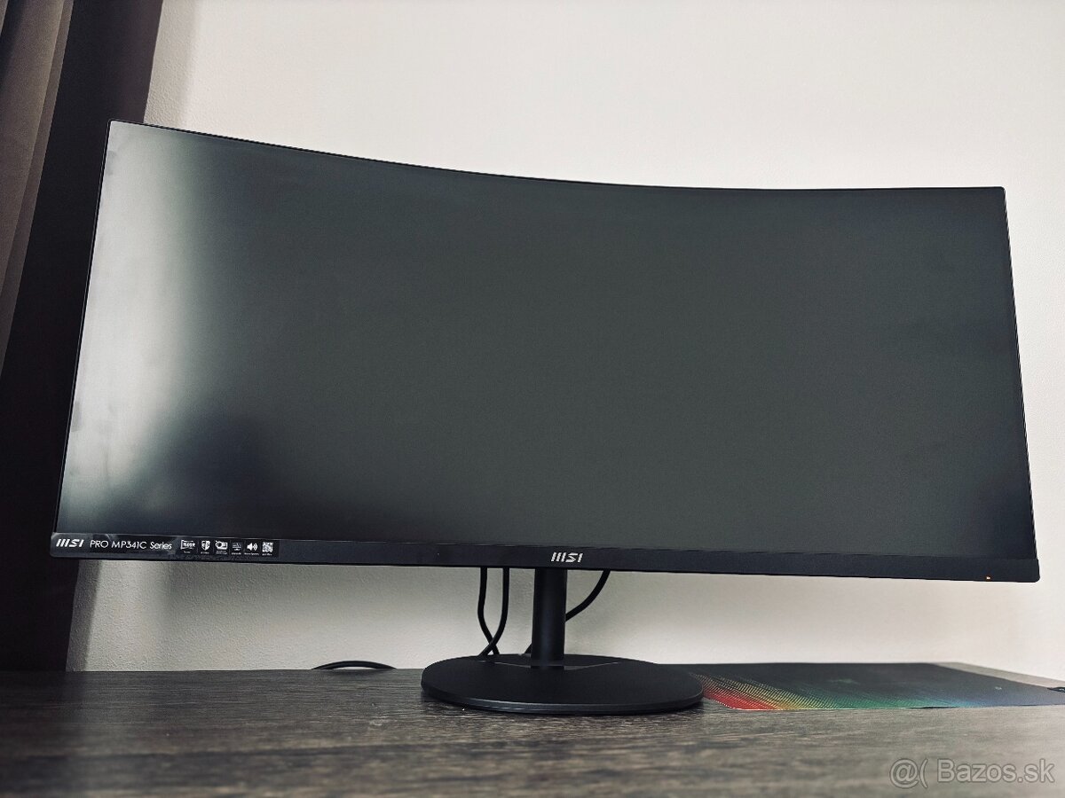 Monitor 34" MSI PRO MP341CQ