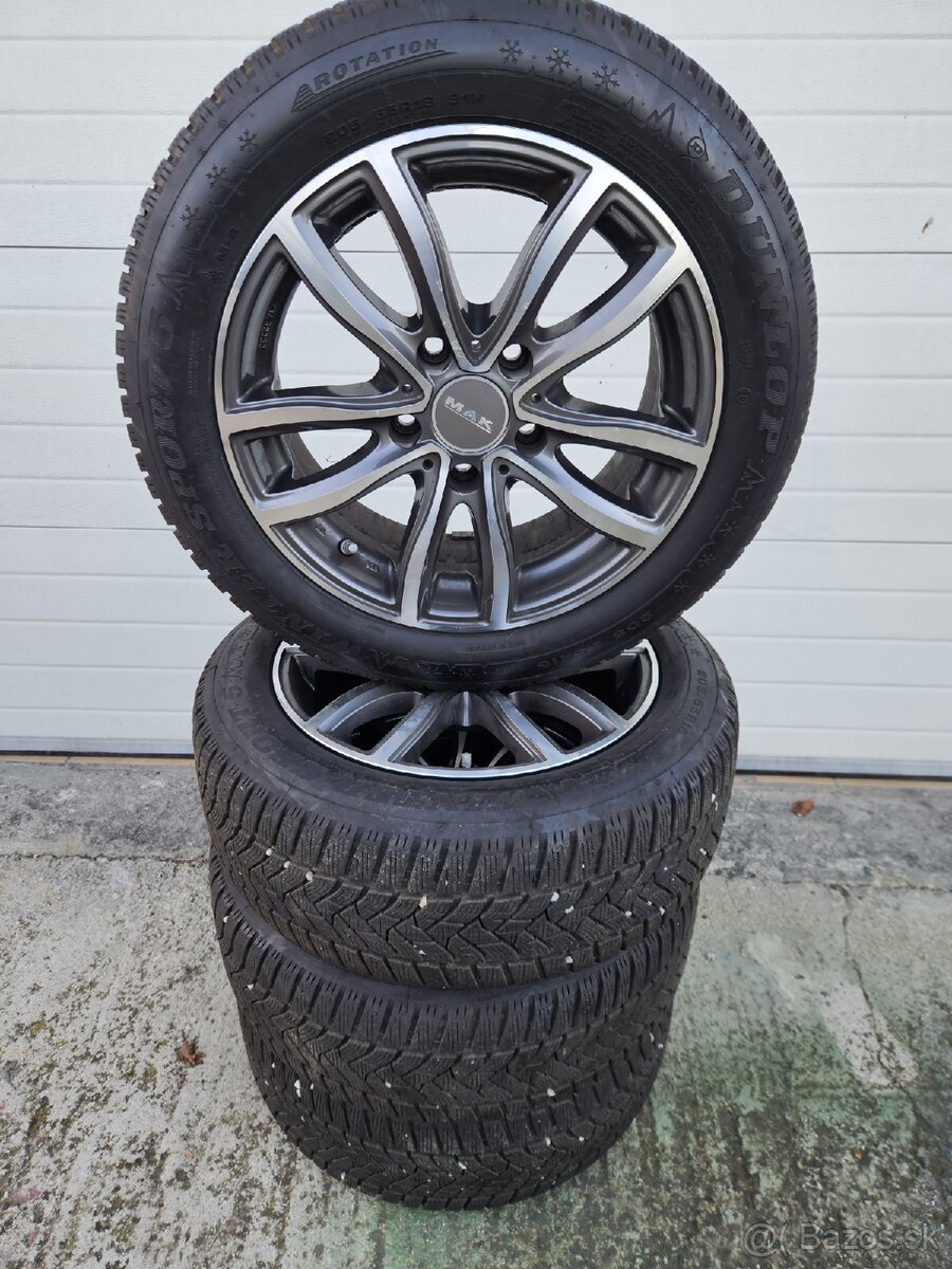 Kolesá 205/55 R16 5x120