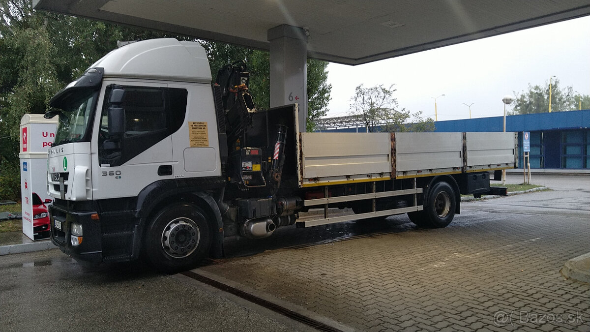 IVECO STRALIS 190 S 265kW s hydraulickou rukou