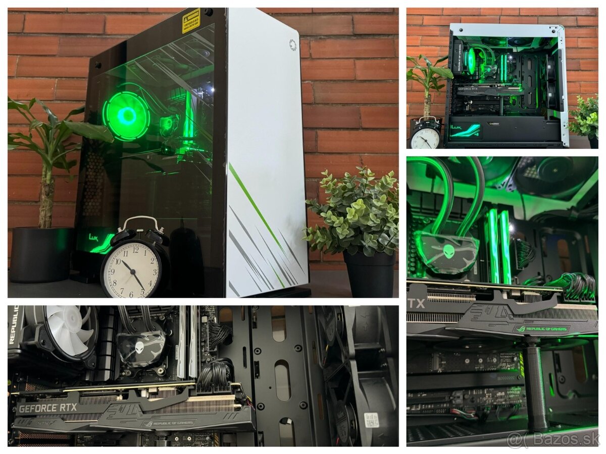 Ryzen 9 7900X\32GB\RTX 2080\SSD-HDD\1000W Zdroj\zár. 48mes.