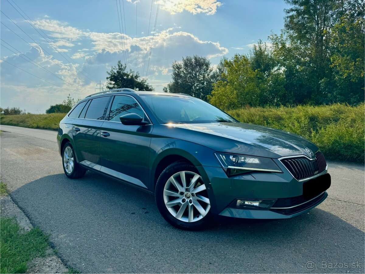 koda Superb III 2.0TDi 2015 DSG webasto bi-xenony tažné