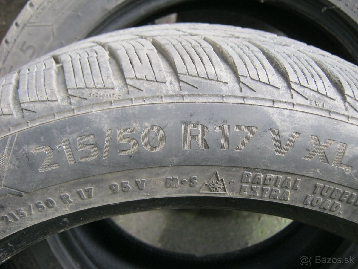 zimne 215/50R17 XL