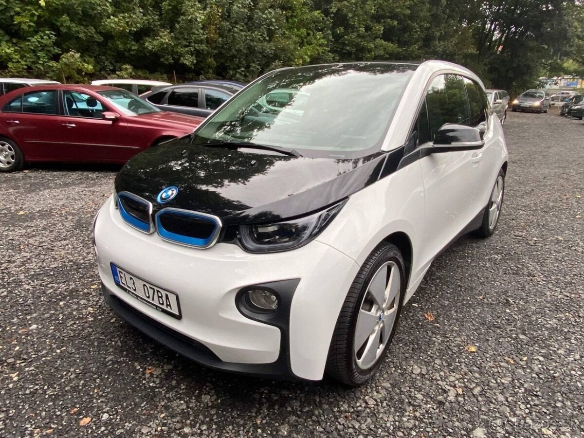 BMW i3 +REX 125 kW 2015 serviska 78 tkm