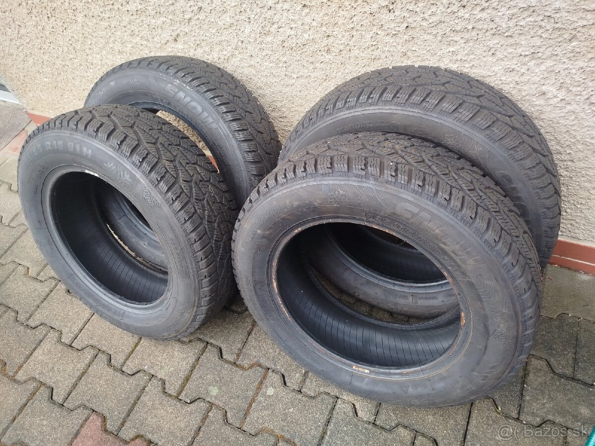 Zimné nejazdené pneumatiky SNOW 195/65 R15