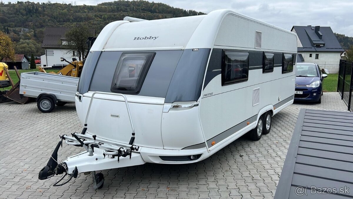 Hobby prestige 620 cl cena nového 45000eur 2022