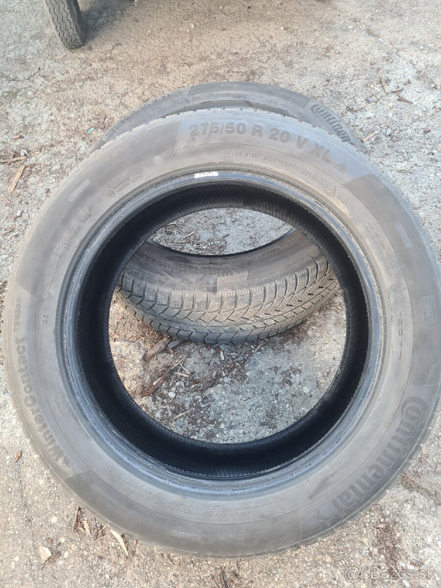 Zimne pneumatiky Continental 275/50 R20 2ks