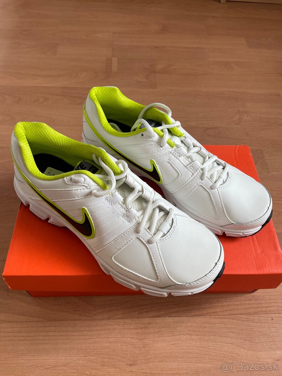 Predám nové tenisky Nike Downshifer5 White/Black/Vlt, UK 7