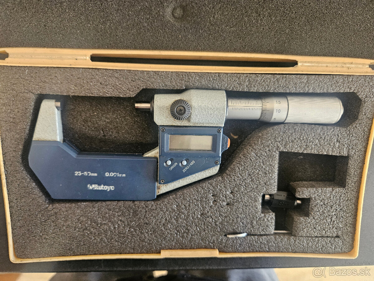 Digitalny mikrometer Mitutoyo 25-50 / 0,001