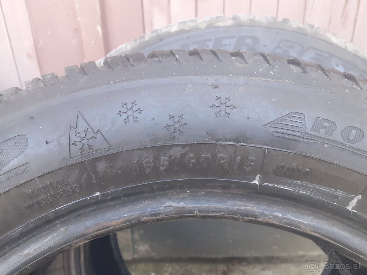 DANLOP 195/60R15 ZIMNE