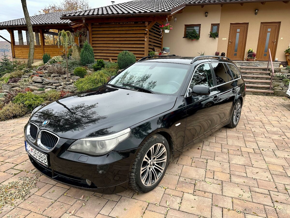 E61 530D -Bez motora a prevodovky