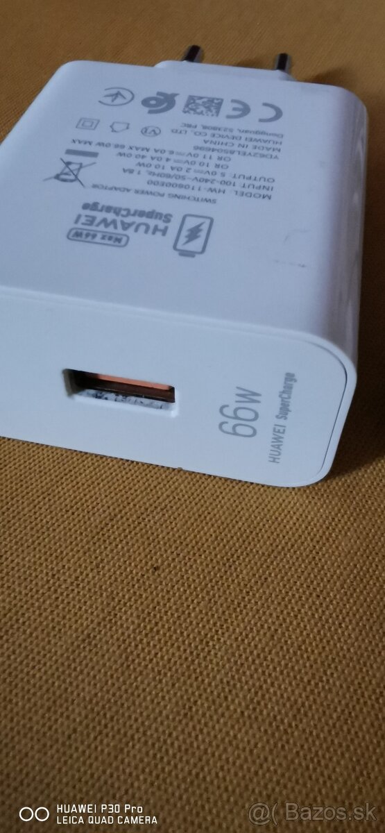 Huawei SuperCharge 66w rychlonabijacka