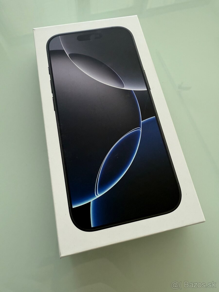 Iphone 16 Pro 256gb Black, nerozbaleny