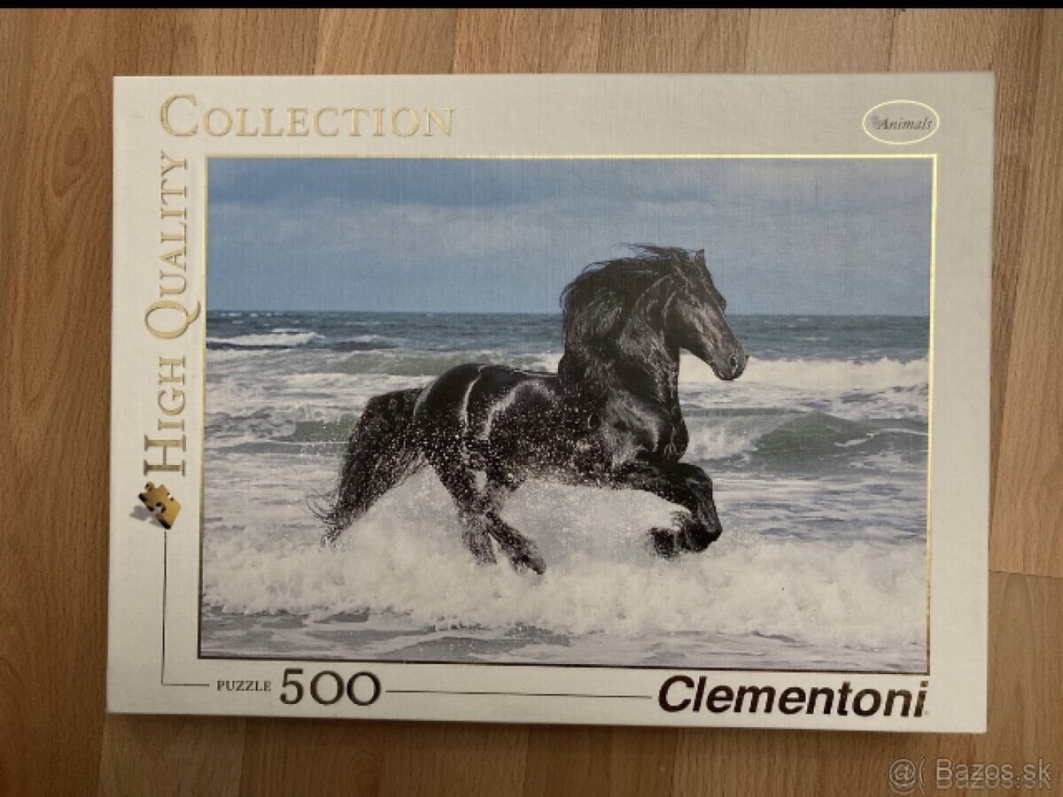 puzzle clementoni 500 kôň