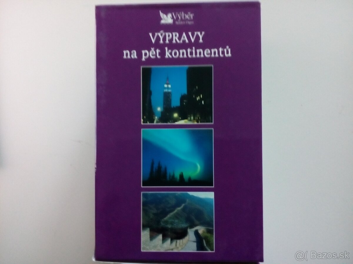 VHS videokazety - sada 3 originál nahrávok